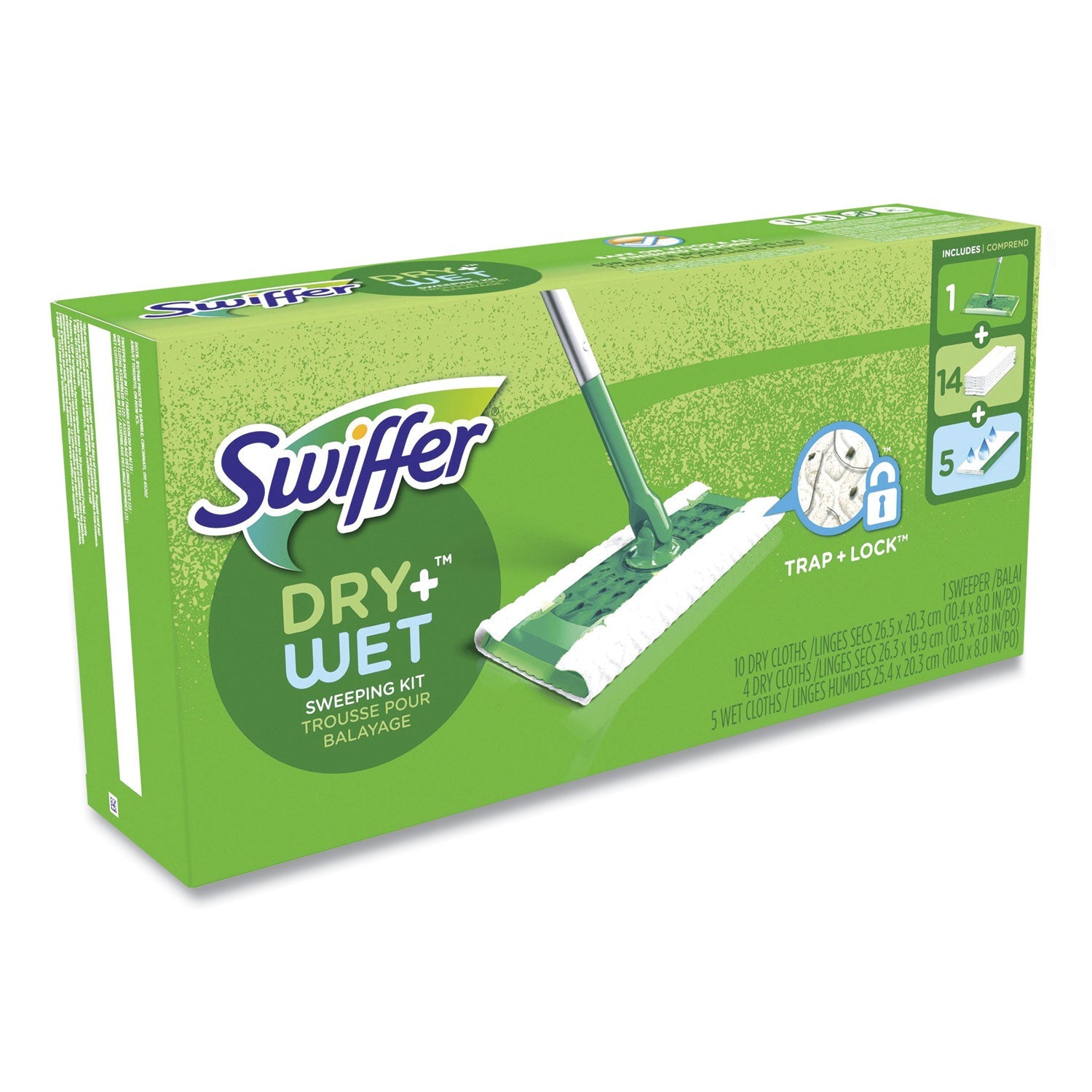 swiffer-r-sweeper-mop-10-x-4-8-white-cloth-head-46-silver-green-aluminum-plastic-handle-pgc49947_1